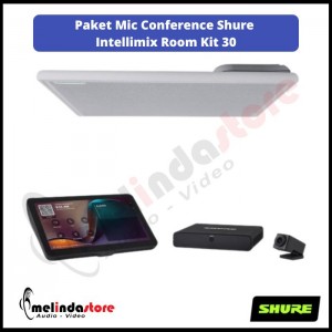 Paket Video Conference Shure Intellimix Room Kit | Intellimix Room Kit - 30 For Small to Medium Room